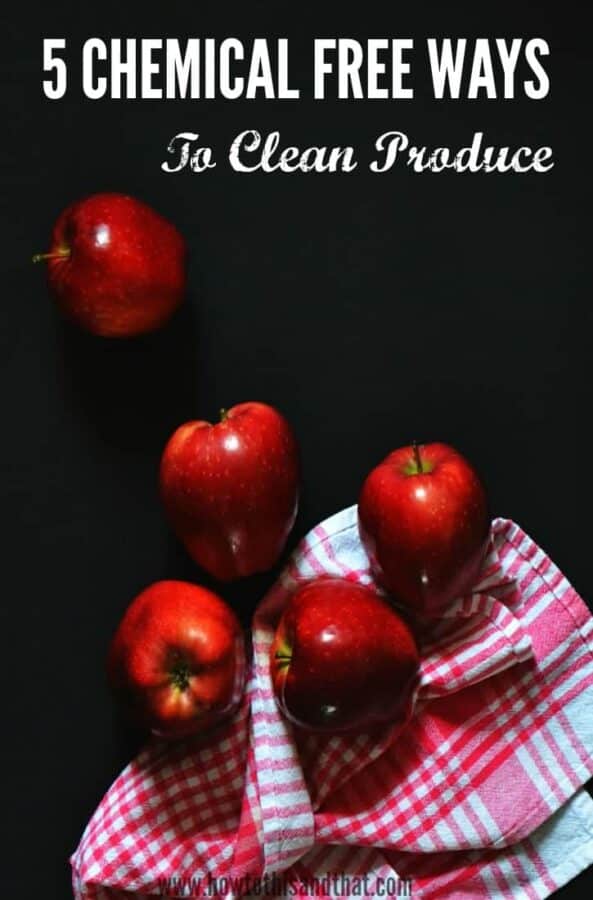 How To Clean Apples Naturally 5 Ways Without Chemicals