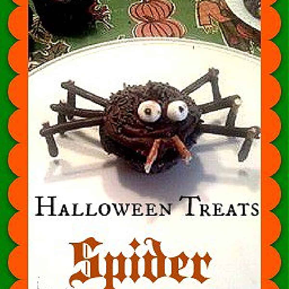 Spider Cupcakes For Halloween