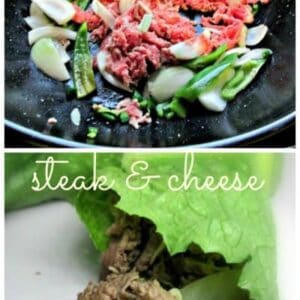 Low Carb Spicy Steak & Cheese #15MinuteSuppers