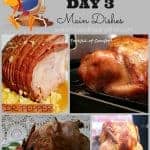 13 Days of Thanksgiving DAY 3 – Main Dishes