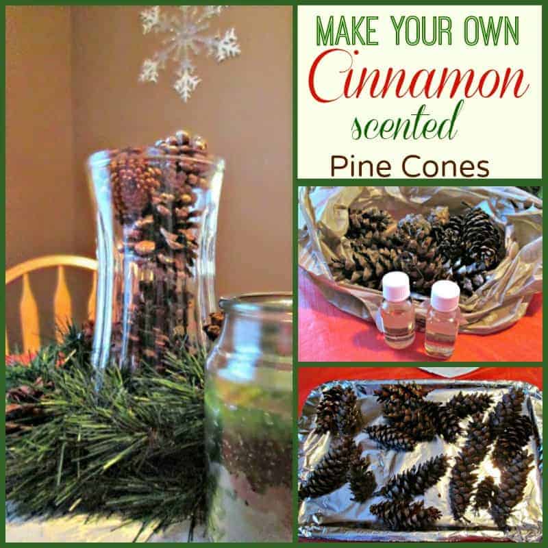 cinnamon scented pine cones 