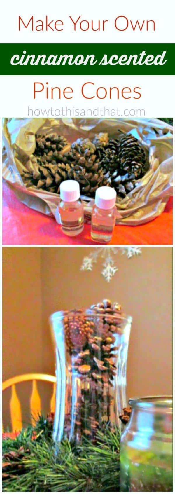 How To Make Your Own Cinnamon Scented Pine Cones Cheap