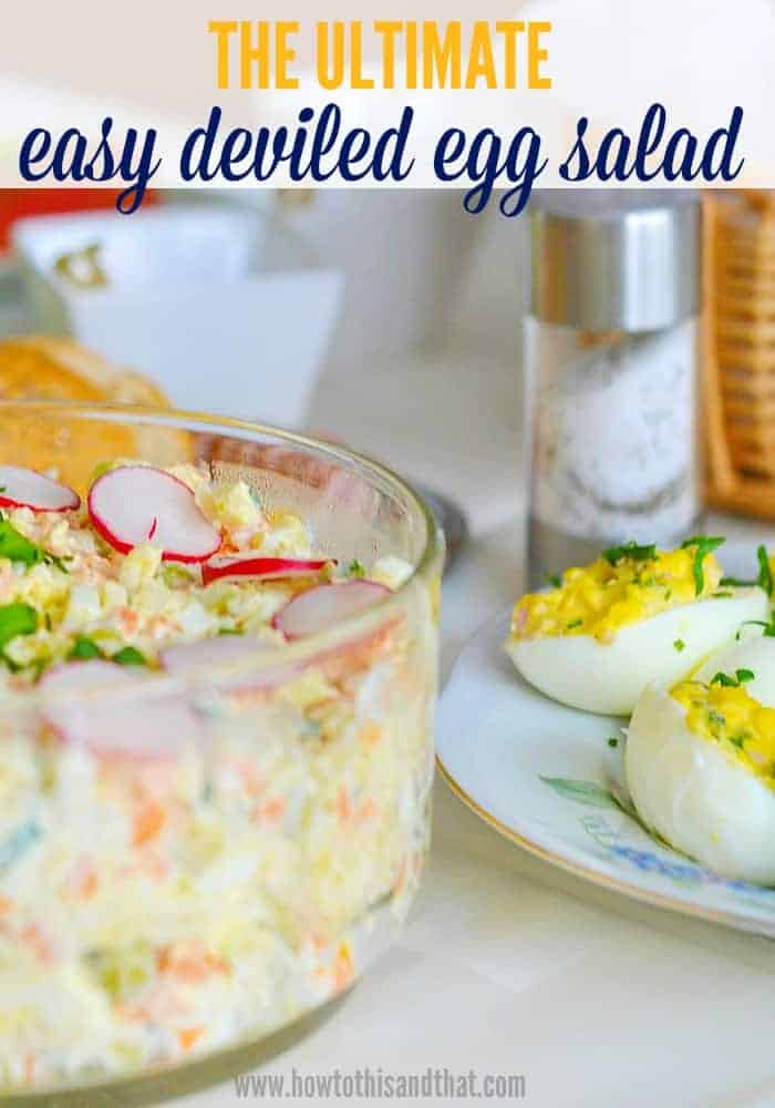 The Ultimate Easy Deviled Egg Salad Recipe