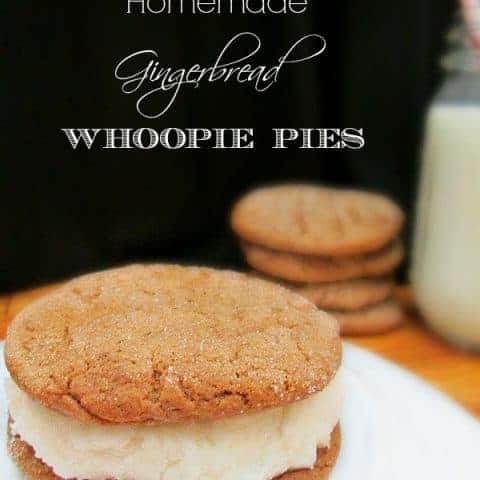 Homemade Gingerbread Whoopie Pies Recipe