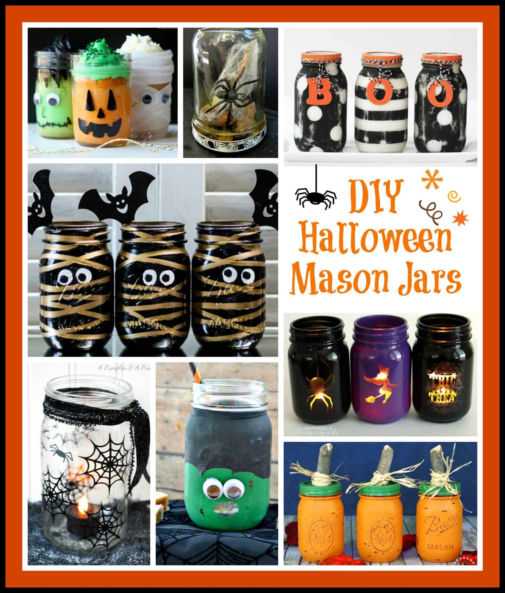 Spooky Cute Diy Halloween Mason Jar Ideas