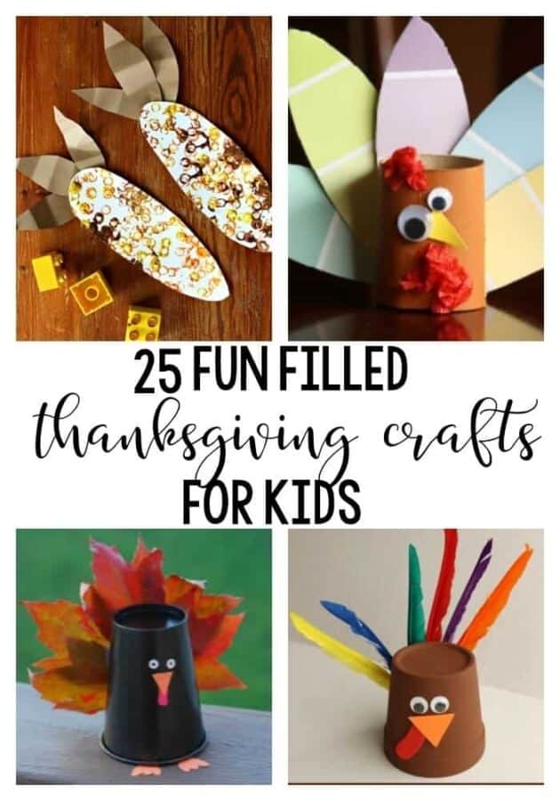 25 Fun Filled Thanksgiving Crafts For Kids 2015