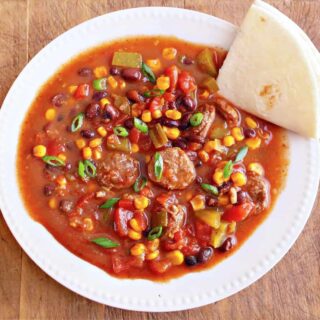 Mexican Bean Soup in 20 Minutes