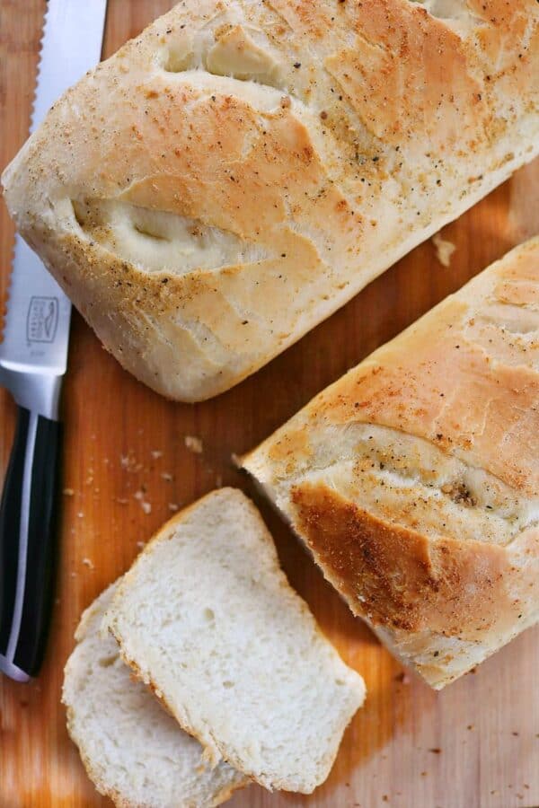 EASY Homemade Garlic Bread Loaf- PERFECT Every Time