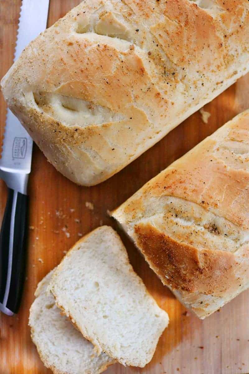 EASY Homemade Garlic Bread Loaf- PERFECT Every Time