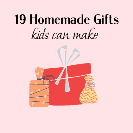 homemade gifts kids can make.