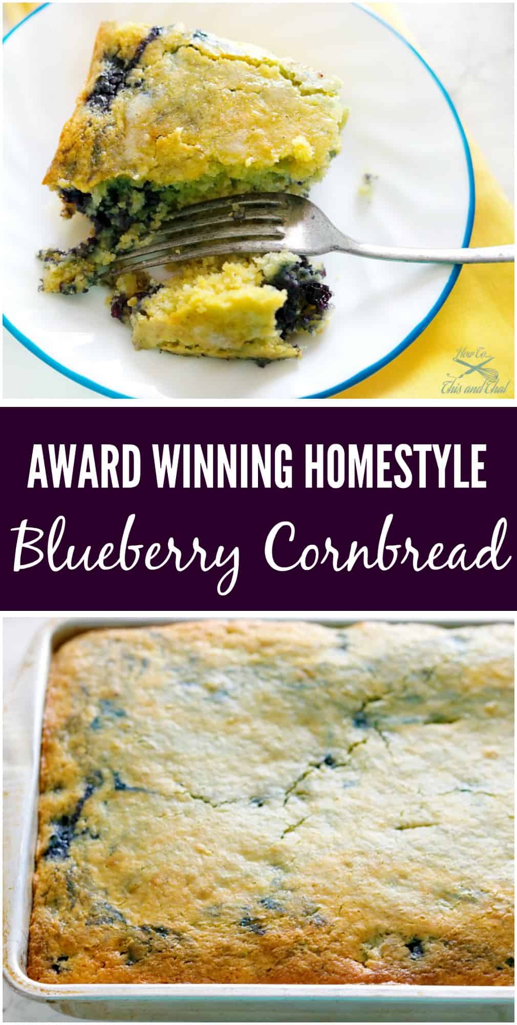 blueberry cornbread