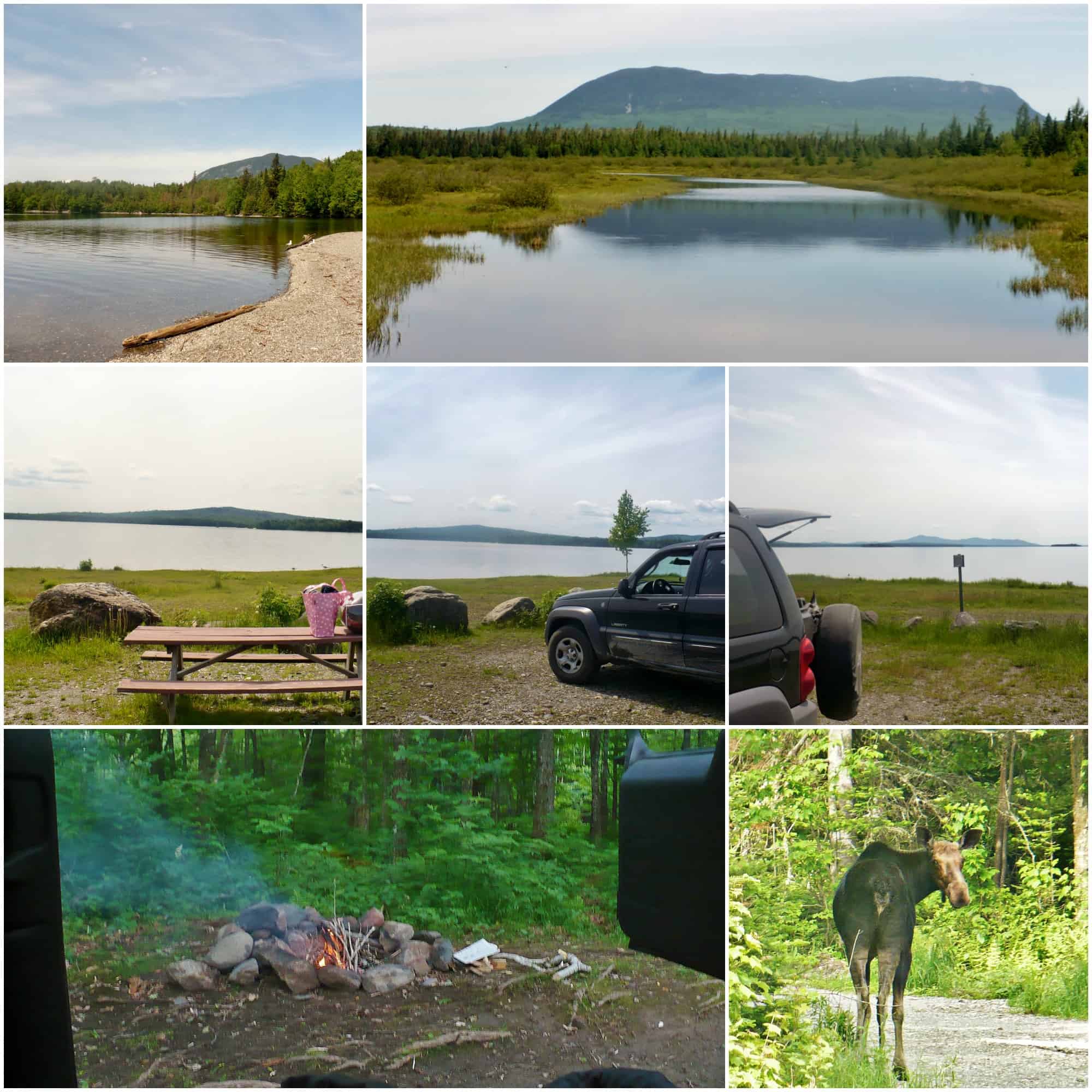 free camping in maine 