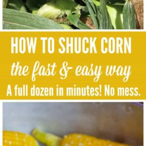 how to shuck corn