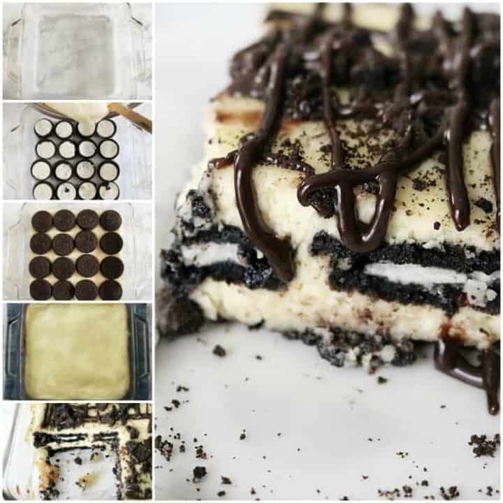 Oreo Cheesecake Layered Bars