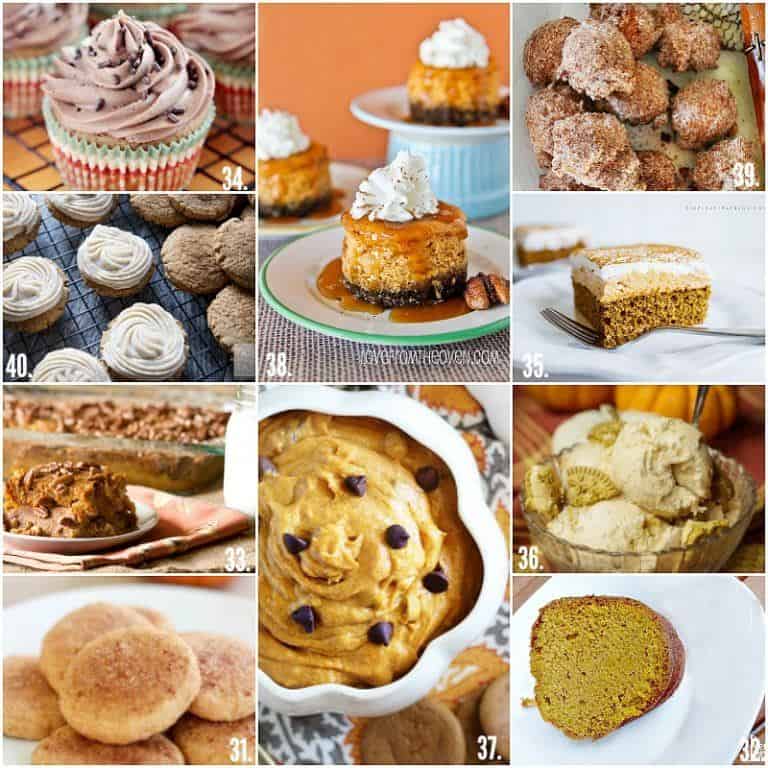 52 Pumpkin Desserts- The Ultimate List with Photos