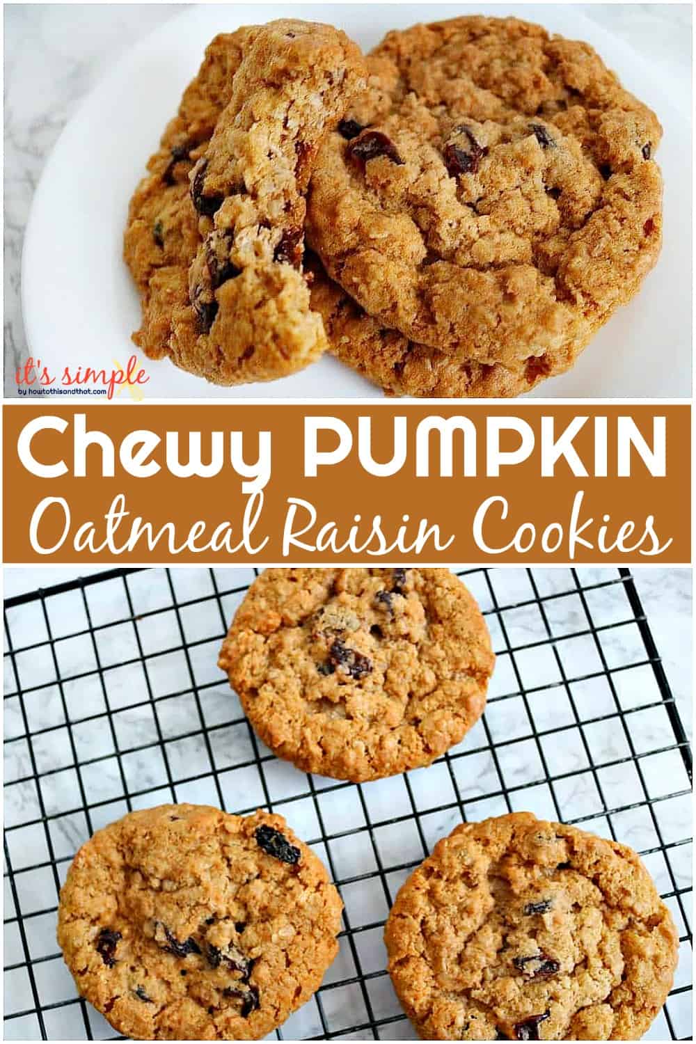 pumpkin oatmeal raisin