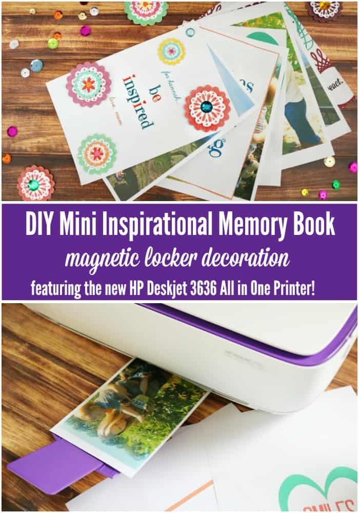 DIY mini memory book