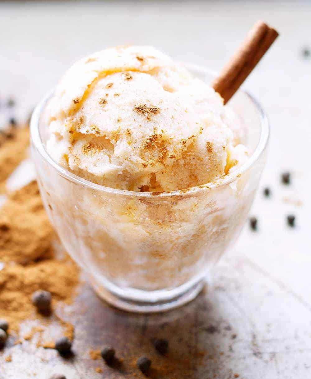 whipped pumpkin spice ice cream 