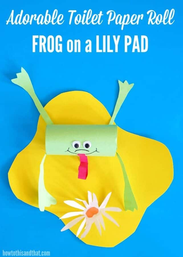 Toilet Paper Roll Frog Craft Easy & Adorable Kids Will Love This!