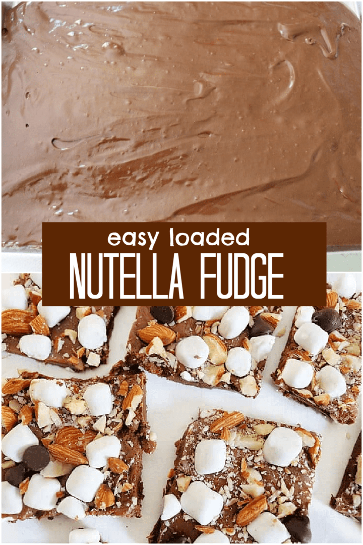 Easy Fudge Recipe Creamy Marshmallow Nutella Magic