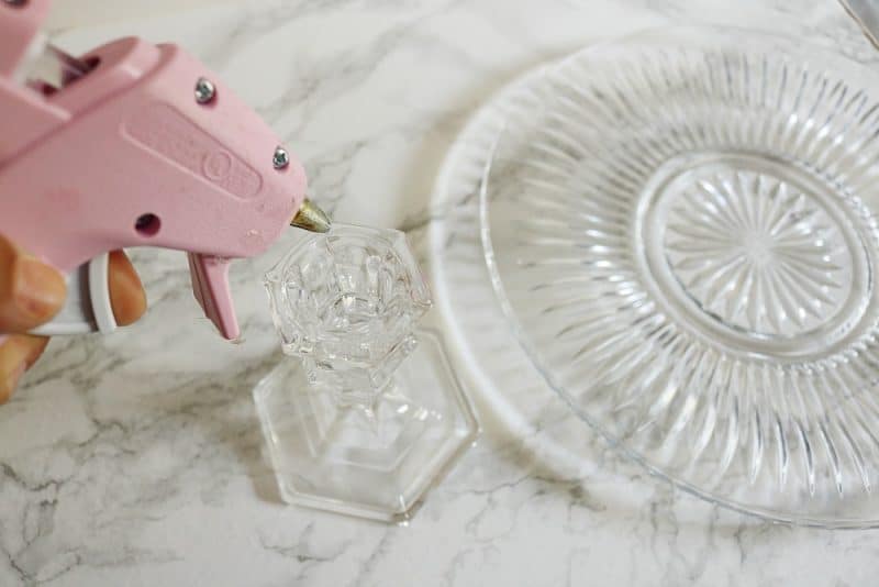 2 Tier Serving Tray 5 Minute Dollar Tree DIY Only 4!