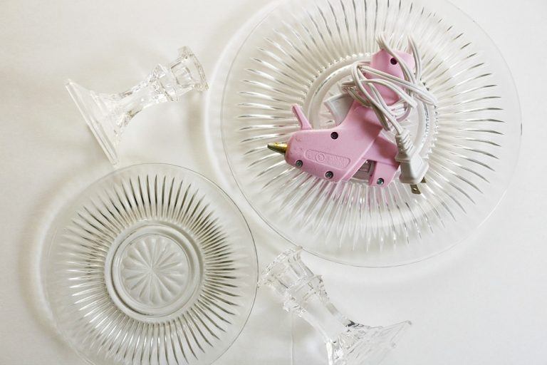 2 Tier Serving Tray 5 Minute Dollar Tree DIY Only 4!