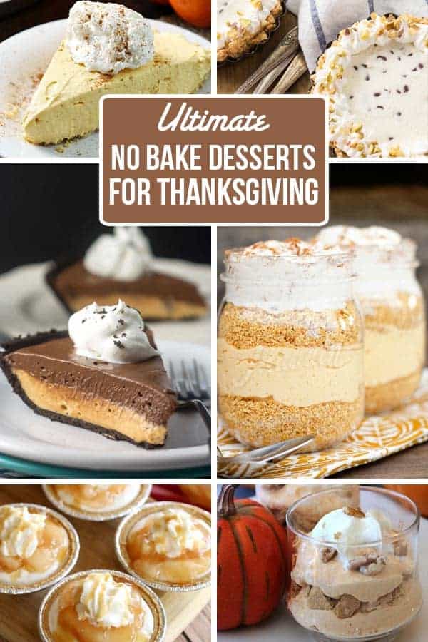 Ultimate No Bake Thanksgiving Dessert Recipes