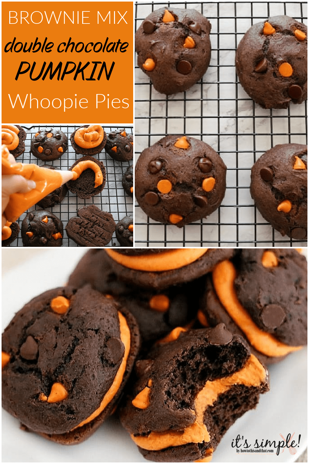 Cake Mix Whoopie Pies • Dance Around the Kitchen