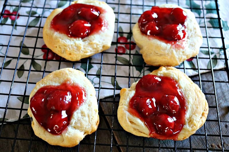 Easiest Cherry Cheesecake Danish