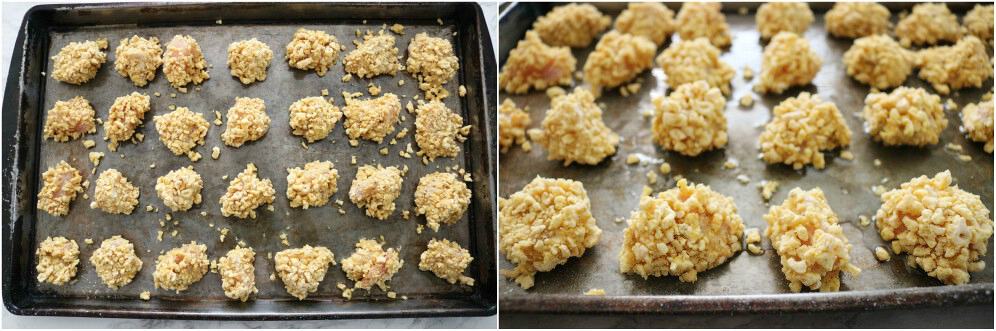 honey mustard popcorn chicken