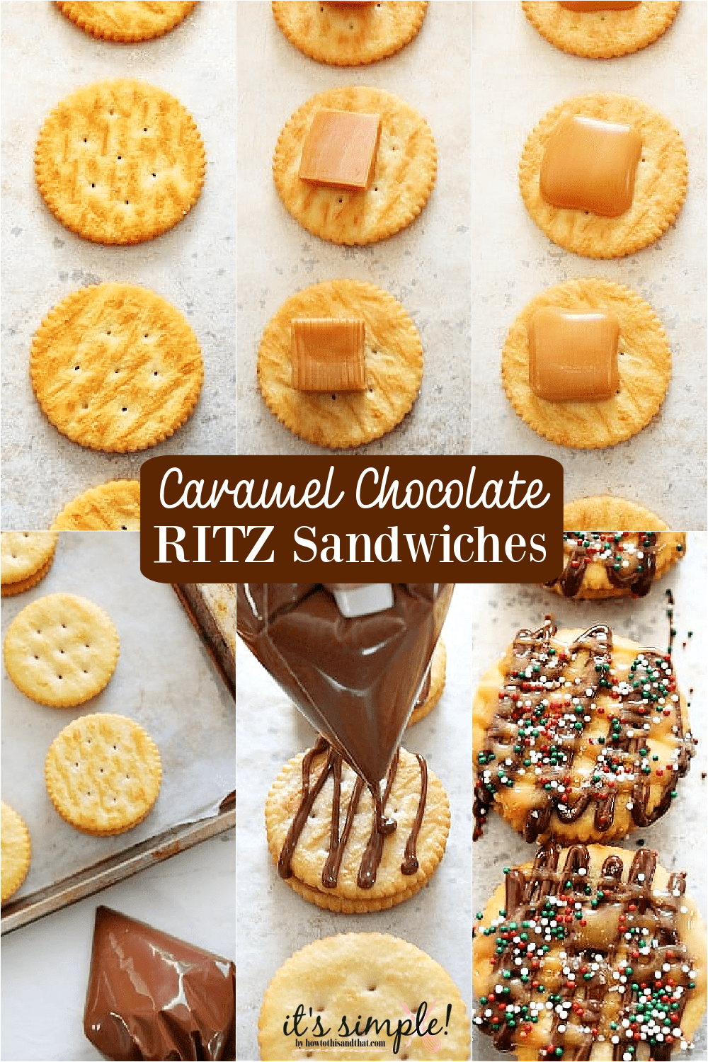 ritz crackers recipe chocolate cracker sandwich.