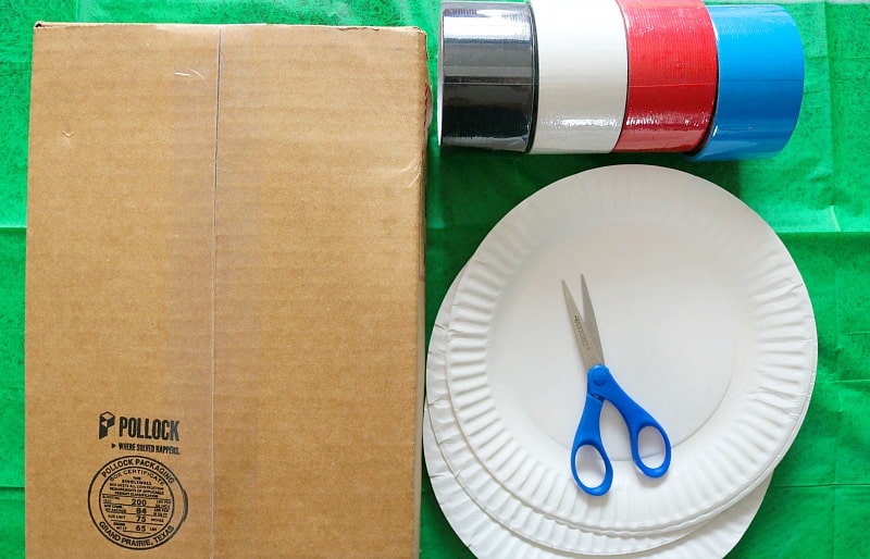 DIY Paper Plate Snack Cups