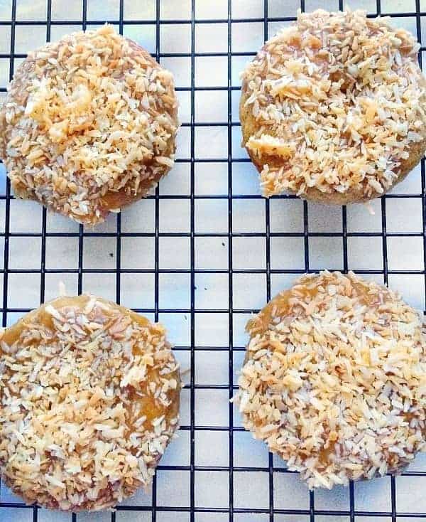 Keto Donuts Low Carb Toasted Coconut Caramel Only 1 5 Carbs