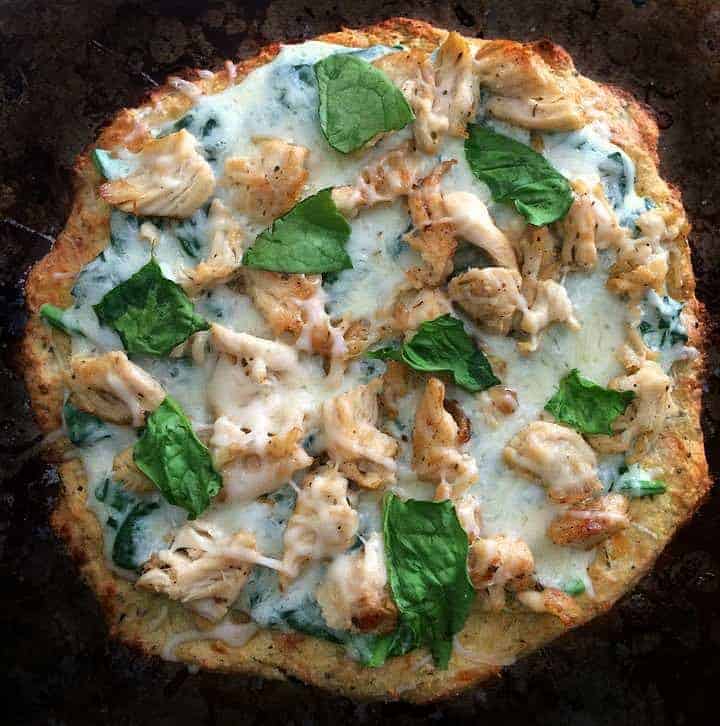 fathead pizza grilled chicken