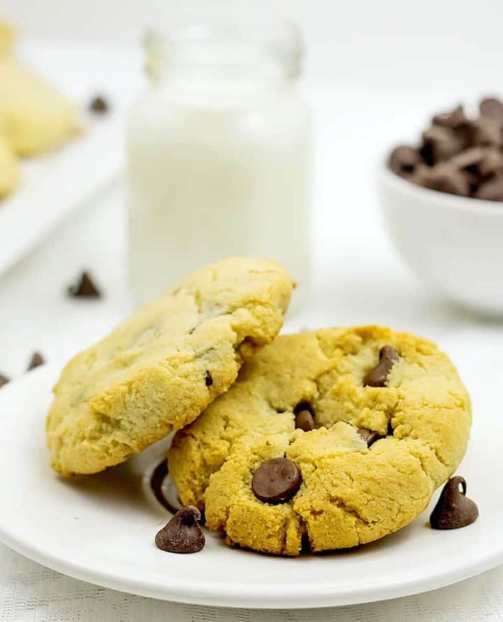 Low Carb Chocolate Chip Cookies 3 Versions