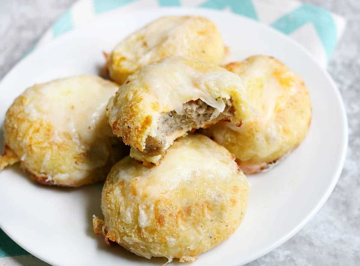 keto sausage biscuits