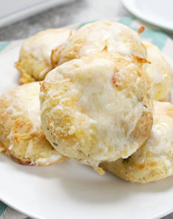 Keto Breakfast Biscuits- Stuffed with Sausage & Cheese