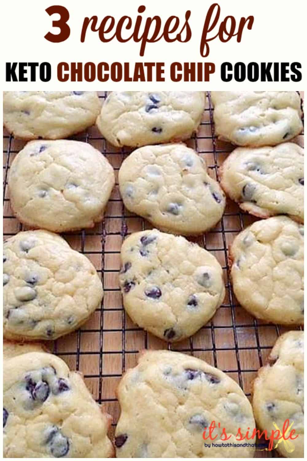 keto chocolate chip cookies 
