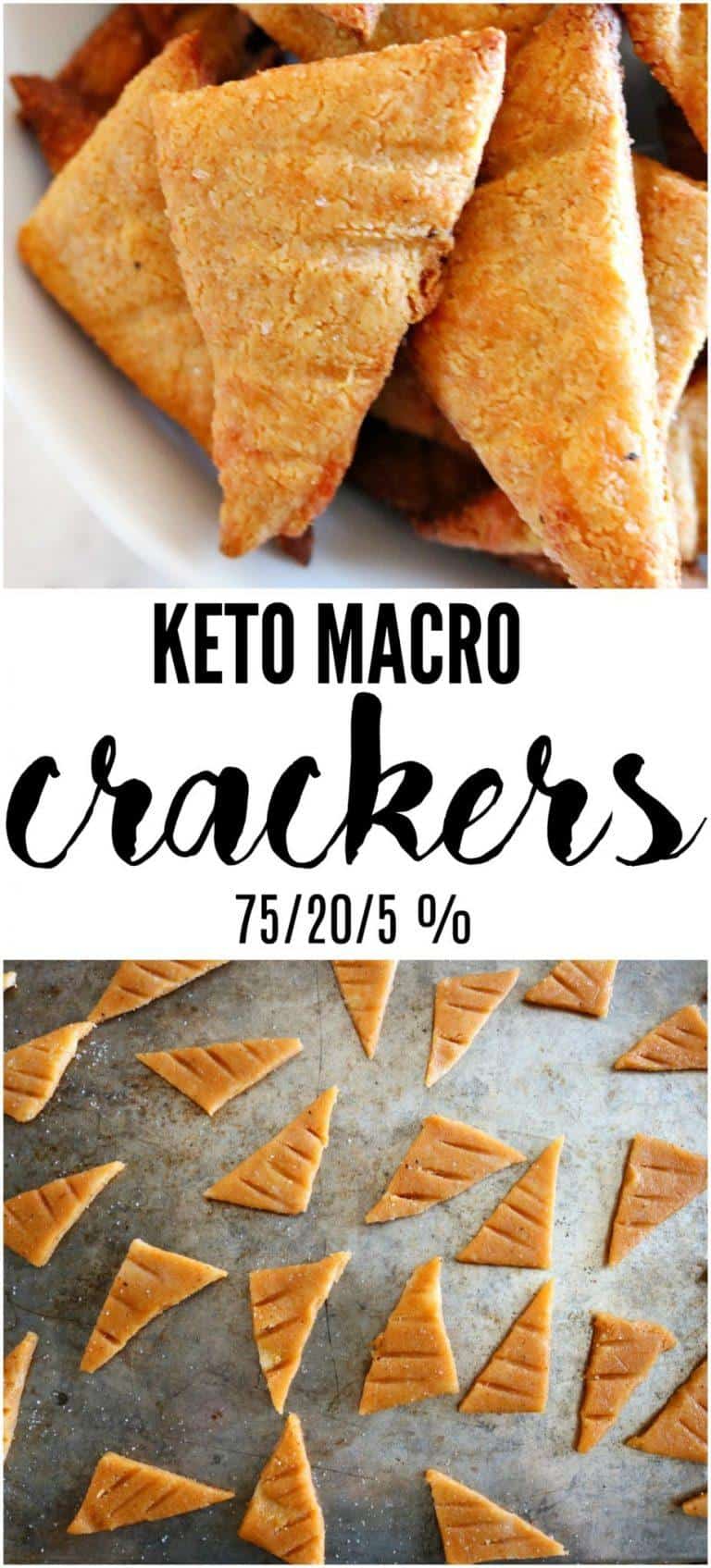 Keto Crackers Fits Macros PERFECTLY! Crunchy, salty, cheesey