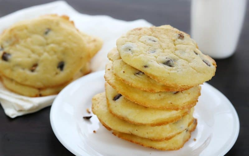 Low Carb Chocolate Chip Cookies- 3 Versions