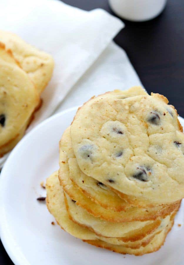Low Carb Chocolate Chip Cookies- 3 Versions