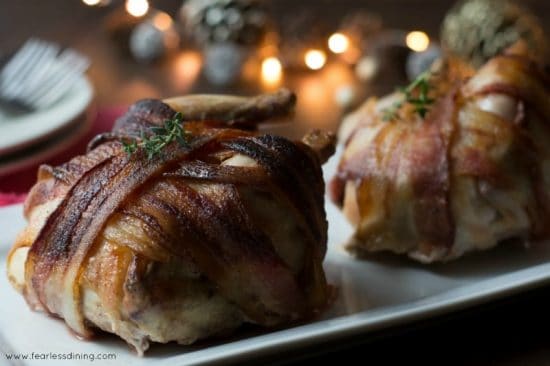 bacon wrapped chicken