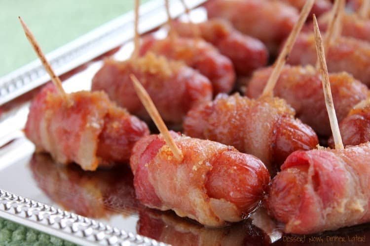 bacon wrapped lil smokies