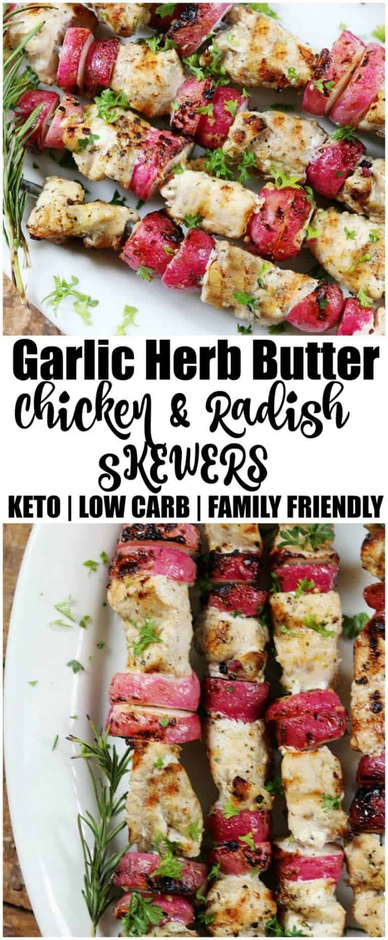 Keto Diet Dinner Keto Grilled Chicken and Radishes