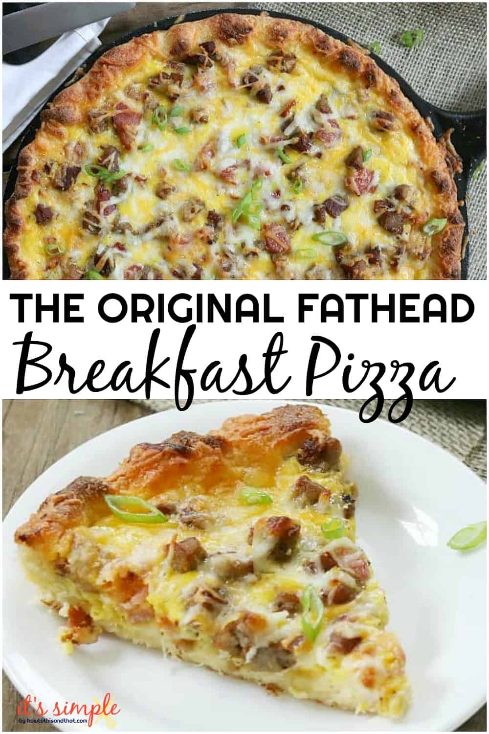 keto breakfast pizza