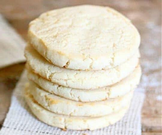 Easy Keto Sugar Cookies Recipe, Christmas Cut Out or Slice