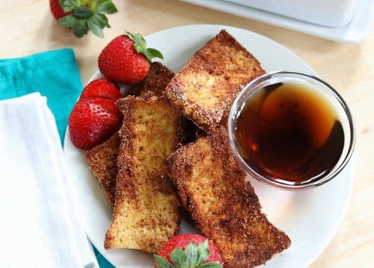 Keto French Toast Sticks Only 1.5 NET Carbs PER SERVING!