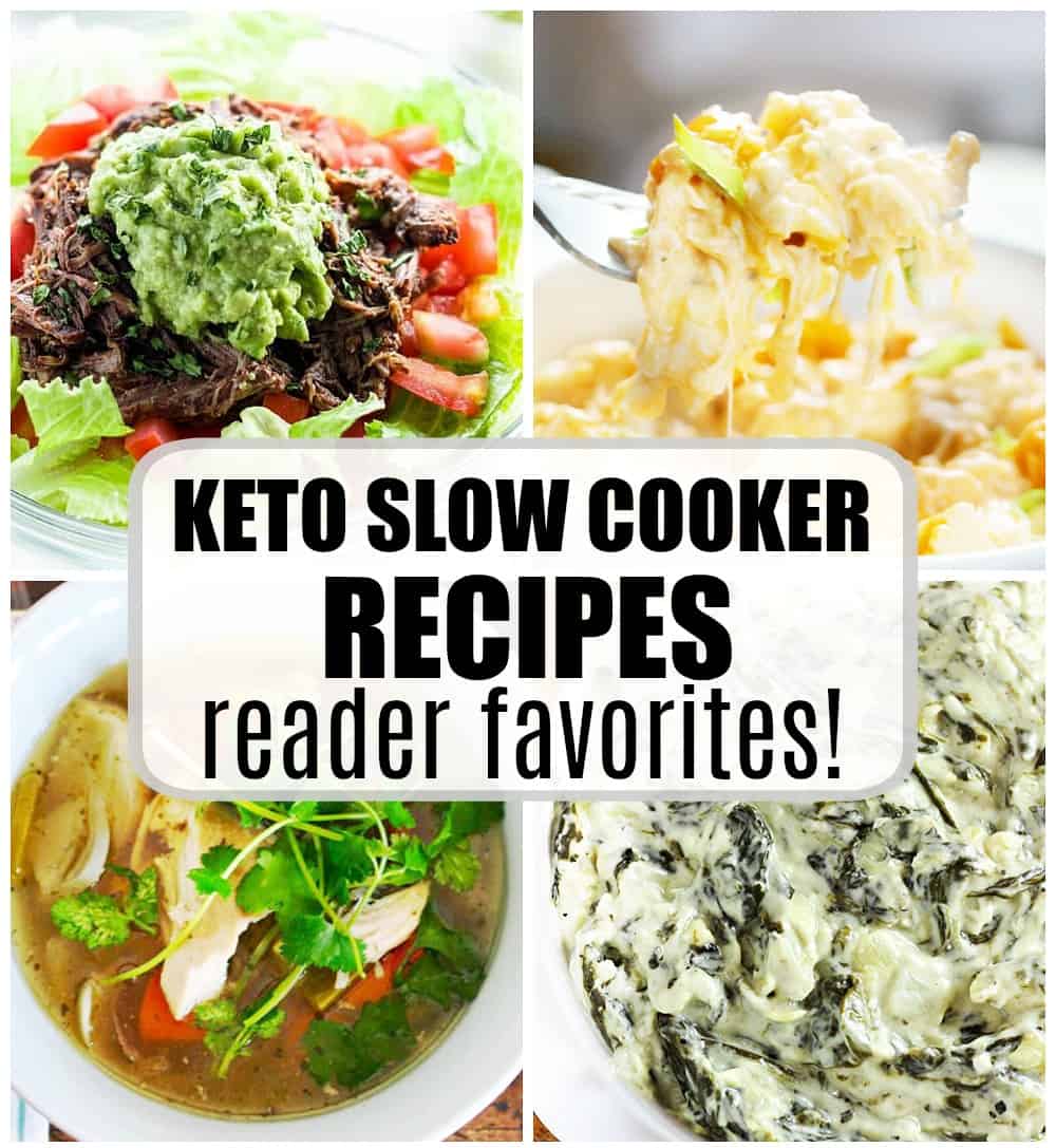 salads and dips for the slow cooker. 