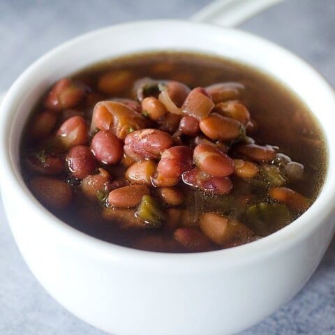 Instant Pot Triple Bean Soup 