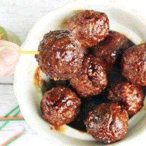 low carb slow cooker meatballs